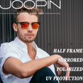 thumbnail image 2 of Gafas de sol Joopin Trendy Club Masters con efecto espejo rojo polarizado, 2 of 6