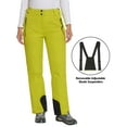 thumbnail image 2 of Mapamyumco Women's Ski Bibs Waterproof Insulated Snowboard Pants, Windproof Snow Pants with Detachable Suspenders Kiwi Colada S, 2 of 7