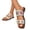 Beige, variant on Slip on Shoes for Women Arch Support Casual Double Straps Boho Embrioderied Wedge Slides Summer Non Slip Rubber Sole Beach Walking Slippers Black 40(US-8)