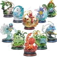 thumbnail image 2 of Figuras de acción de Pokémon, juguetes de colección de modelos de PVC, Charizard, Squirtle, Bulbasaur, Vulpix, versión de efectos especiales qym unisex, 2 of 2