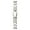 24mm-Silver, variant on Sophisticated Adjustable Wristband Stainless Steel 22mm Strap with Secure Locking Mechanism for Men and Women