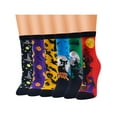 thumbnail image 2 of xiaxaixu Halloween Femmes Bas Mi-Hauts Cartoon Chaussettes Mi-Mollet, 2 of 4