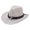 White, variant on Summer Sun Hat for Women And Men Solid Color Western Cowboy Hat Hollowed Out Beach Straw Hat