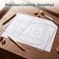Squirrel Router Template – 7.5" X 7.5" Clear Acrylic Woodworking Template For Inlays & Tracing