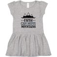 thumbnail image 3 of Inktastic Faith Can Move Mountains Girls Toddler Dress, 3 of 5