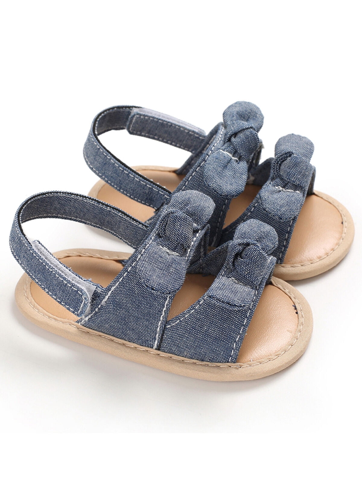 Fashion Infant Baby Girl Soft Sole Sandals Toddler Summer Shoes Bow-Knot Sandal 