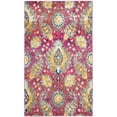 thumbnail image 4 of SAFAVIEH Madison Hope Floral Paisley Area Rug, Fuchsia/Gold, 3' x 5', 4 of 8