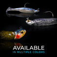 thumbnail image 3 of 6th Sense Finesse Minnow Jig Head – Realistic 3D Head with 90° Line Tie, Secure Keeper, and Finesse Hook Design, 3 of 6