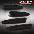 thumbnail image 4 of For 2005-2013 Chevrolet Corvette C6 (4-Pieces) Front Amber Rear Red LED Side Marker Lights Lamps Assembly Set (Smoked Lens) - Bumper Fender Chevy 06 07 08 09 10 11 12, 4 of 6