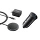 thumbnail image 1 of Cargador inalámbrico Anker MagGo Magnetic Qi2 21W con cargador de coche, 1 of 9