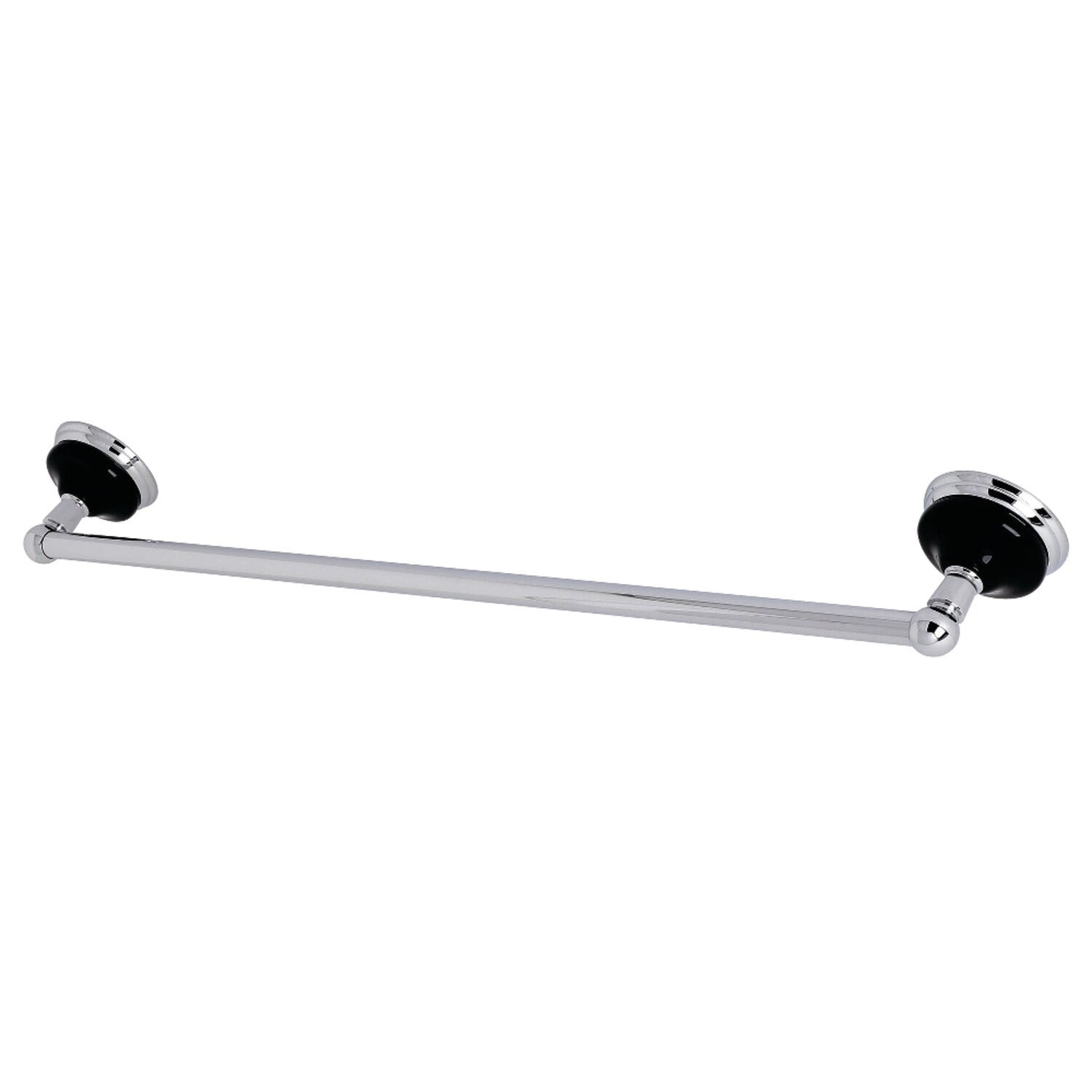Kingston Brass BA9111PB 24 in. Water Onyx Towel Bar, Polished Brass