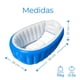 thumbnail image 3 of Bañera Inflable Para Bebés Portátil Tina Plegable Con Bomba Modelo Azul, 3 of 4