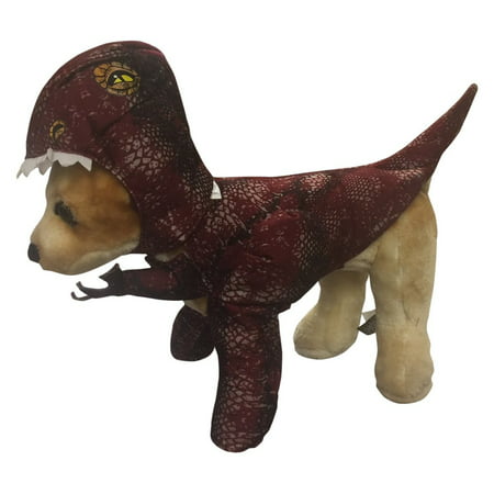 PET20109 Raptor Dog Costume, X-Small, Roam Printed Headpiece By Animal Planet