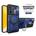 thumbnail image 1 of Magnetic Phone case compatible Moto Edge 30, Slide Camera Lens Protection and Built in 360 Rotatable Ring Holder Cheap and fine, 1 of 5