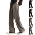 thumbnail image 1 of Styesk Men's Pants Men's Solid Color Pocket Workwear Pantscasual Straight Leg Pants, 1 of 8