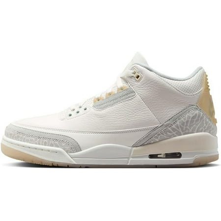 Men's Jordan 3 Retro Craft Ivory/Grey Mist-Cream (FJ9479 100) - 9