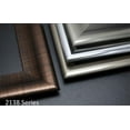 thumbnail image 5 of 3" Polystyrene Futuristic Picture Frame by WholesaleArtsFrames-com 7x11 2138 Series - Luminous Silver - Made In USA, 5 of 5