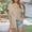 Khaki, variant on Casual Women's Button Cardigan Shirt For Everyday Wear Lightweight Summer Tops For Jeans And Casual Pants Plain Loose T Shirts for Women V Neck Woman T Shirt Oversized Dress Shirt Sports Tee V Neck T