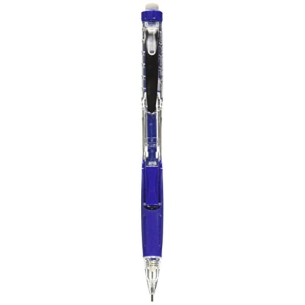 Pentel Mechanical Pencil, Refillable Lead/Eraser,0.7mm,Blue (PENPD277TC)