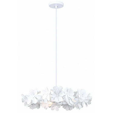 ICH2022B03WH20-Canarm Inc-Cassia - 3 Light Chandelier-55 Inches Tall and 20 Inches Wide