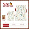 thumbnail image 3 of Pofeuu Cute Tennis Rackets Print Burlap Bags with Drawstrings Drawstring Gift Bags Pouch Bag for Thankgiving Birthday Party Gift Wrapping Treats and Party Favors-Small, 3 of 9