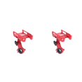 thumbnail image 3 of Advancent Soporte para teléfono de bicicleta Estable Motocicleta Soportes de montaje de navegación ajustables Herramienta de ciclismo al aire libre Rojo 2piezas Advancent CBP387028, 3 of 6