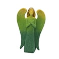 thumbnail image 3 of Figura de ángel de resina, escultura abstracta de lujo, figura decorativa, adorno para el hogar. Verde degradado, 3 of 8