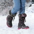 thumbnail image 4 of DREAM PAIRS Ankle Snow Boots Boys Girls Winter Warm Lace Up Waterproof Boots Shoes, 4 of 6