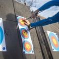 thumbnail image 4 of Unique Bargains Archery Target Paper 7.5 Inch, 20 Pack 3 Spot Bow Arrow Target Face for Shooting Practice, 4 of 5