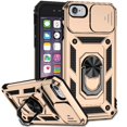thumbnail image 1 of Estuche GANGXUN para iPhone SE 2020/2022, soporte giratorio 360°, estilo mecánico y magnético, 1 of 5