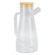 thumbnail image 3 of Botella De Aceite De Vidrio De Borosilicato Alto, Dispensador De Vinagre De Vidrio A Escala Transparente A Prueba De Polvo Con Ergonómico Para Cocina, 3 of 7