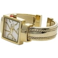 thumbnail image 3 of Blekon Collections Women's 27mm Square Case Modern Style Cuff Bangle Watch, 3 of 5