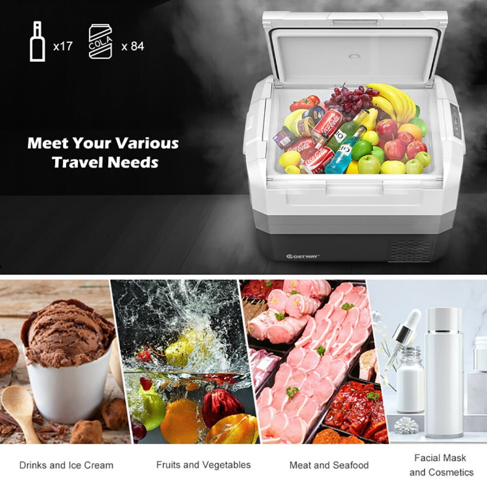Aimee Lii 58 Quart Portable Electric Camping Car Cooler, Travel Cooler, Outdoor Picnic Camping Equipment Aimee Lii 58 Quart Portable Electric Camping Car Cooler, Travel Cooler, Outdoor Picnic Camping Equipment