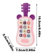 thumbnail image 3 of XFGOU Kids Phone Toy Early Learning Kids Phone Toy Portable Educational Smartphone For Early Education Smartphone Toy For Portable Learning Educational Phone For Boys And Girls, 3 of 9