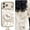 White, variant on for iPhone 17 Pro Max Case with Lanyard,360° Rotate Holder,Compatible with MagSafe,Anti-drop Liquid Silicone Magnetic Phone Shell
