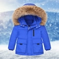 thumbnail image 6 of guisaled Toddler Snowsuit Baby Boys Girls Winter Coat Clothes Snow Pants and Puffer Jackets Waterproof 2 Piece Kids Ski Suits, 6 of 9