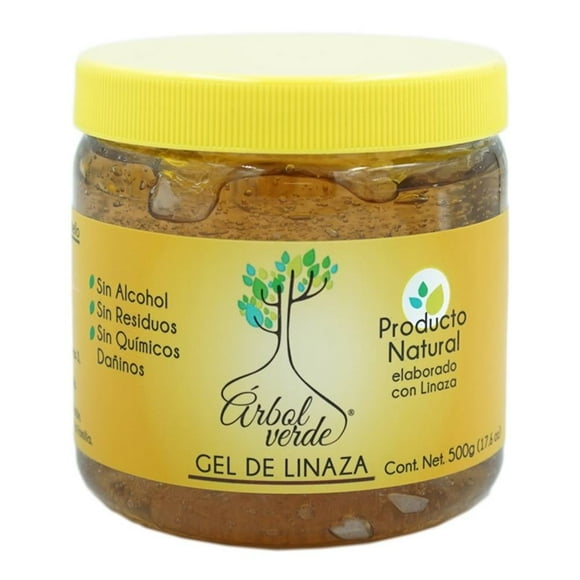 Gel para cabello Árbol Verde linaza 500 g