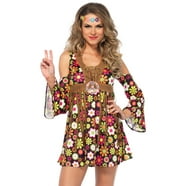 60's Hippie with Fringe Women's Plus Size Adult Halloween Costume ...