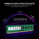thumbnail image 3 of Motoeagle Ddr3L-1600 Udimm 8Gb Pc3 Pc3L 12800U No Ecc Sin Búfer 1.35V/1.5V Cl11 2Rx8 Dual Rank 240 Pin Udimm Actualización Del Módulo De Memoria Ram De Escritorio, 3 of 5