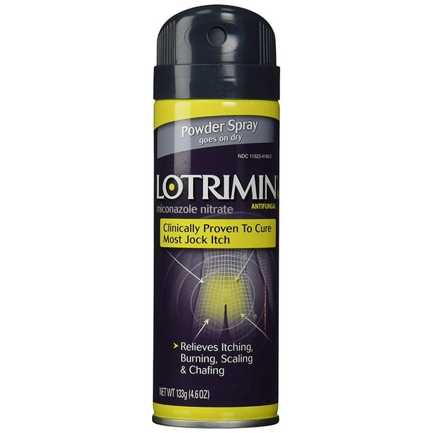 3 Pack Lotrimin AF Jock Itch Powder Spray 4.60 oz