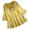 Yellow, variant on Breezora Vintage Inspired V Neck Blouse with Lace Patchwork and Bow Detail Three Quarter Sleeve Top Romantic Feminine T Shirt for Women XXL Size Black