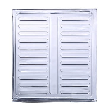BESTYASH Foldable Aluminum Splatter Screen Baffle Silver for Clean Kitchen
