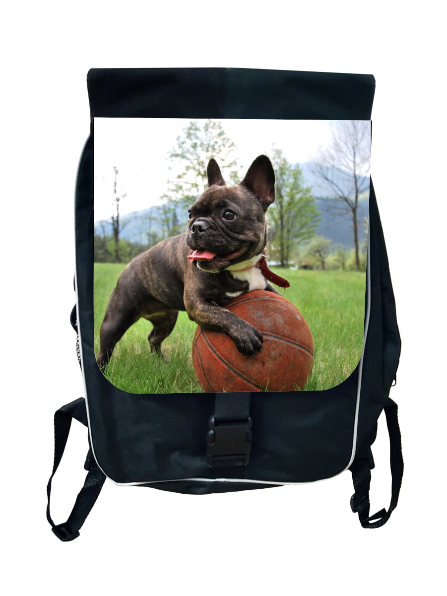 Laptop Backpack Motors Bulldog Casual Shoulder Daypack for Student School Bag Handbag Lightweight