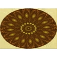 thumbnail image 1 of Ahgly Company Machine Washable Indoor Rectangle Transitional Maroon Red Area Rugs, 2' x 4', 1 of 7