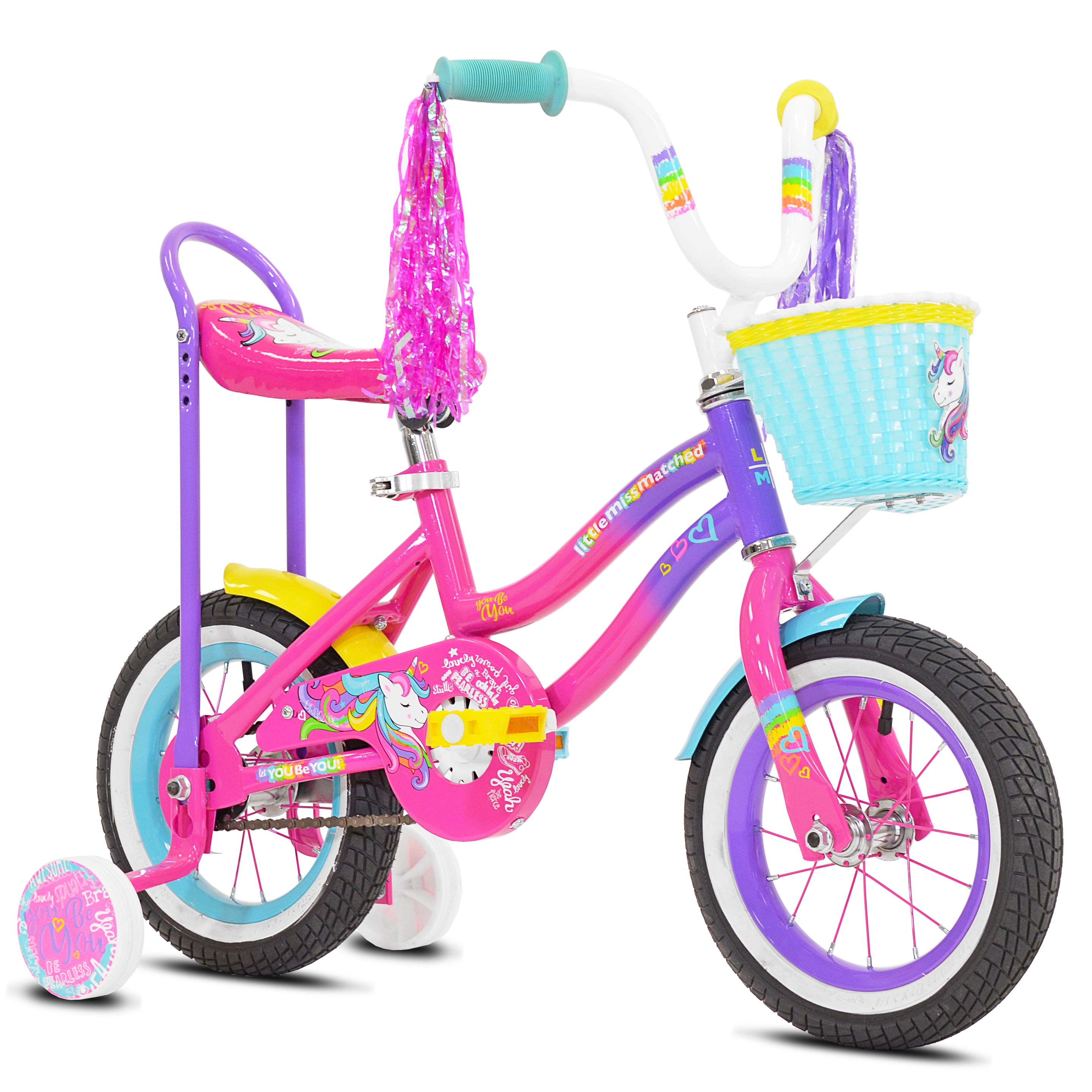 Purple Pink Details about   Huffy 16" Flashfire Girls' Bike for Kids 