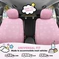 thumbnail image 6 of Hello Kitty Car Seat Covers - Cute Pink Seat Covers, Car Accessories Gift Hello Kitty Accessories 2pc Pink Car Seat Covers, 6 of 10