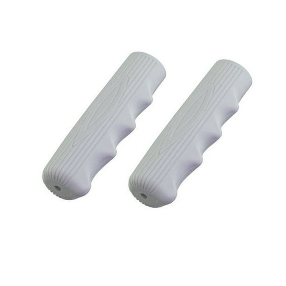 Kraton Rubber 212 Solid Color Bike Grips White