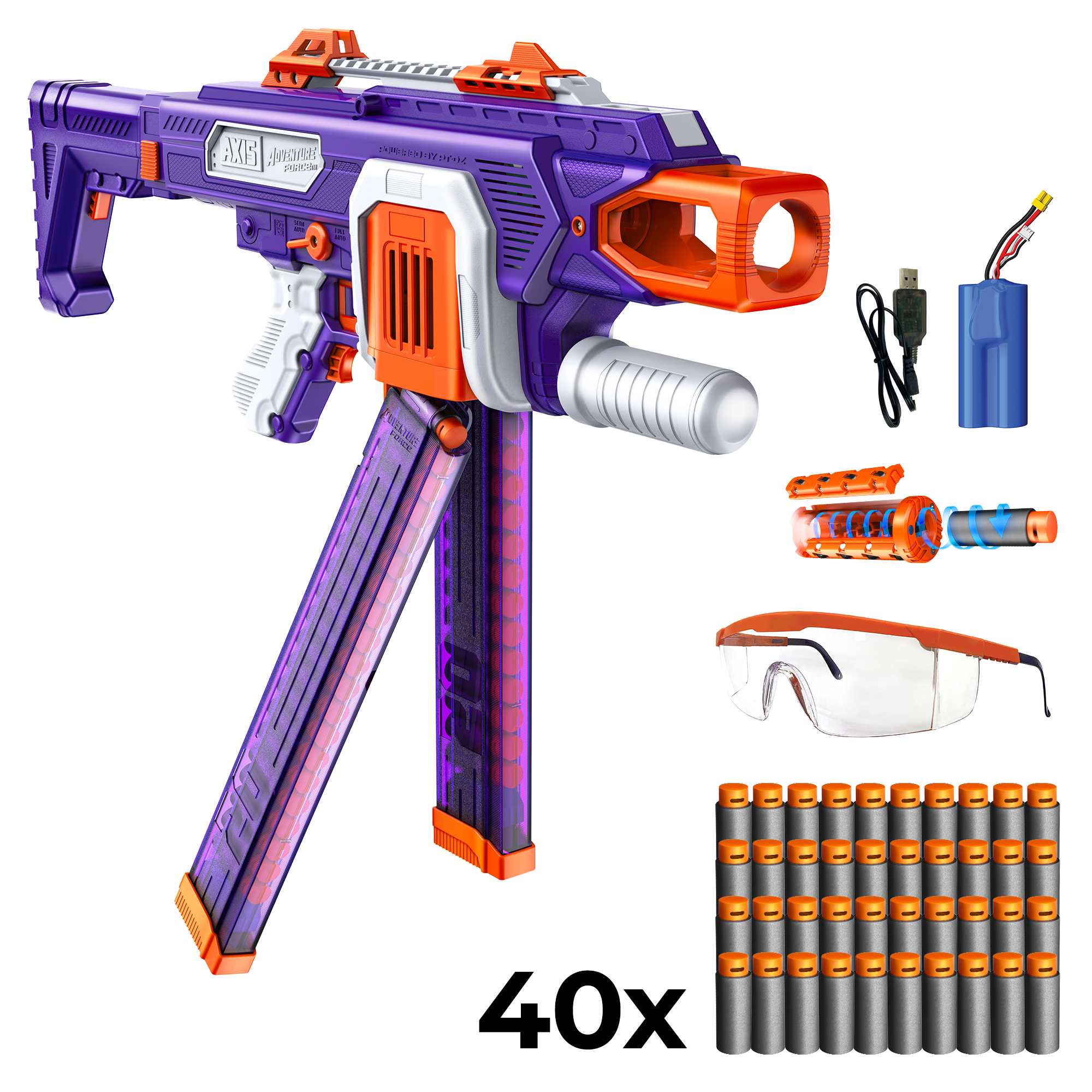 Adventure Force Tactical Strike Axis Switch Pro Motorized Dart