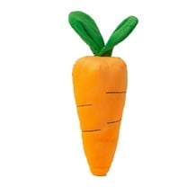 Chewable Carrot Squeaky Toy For Dogs Interactive Play Self Amusement Durable Boredom Universal Pet