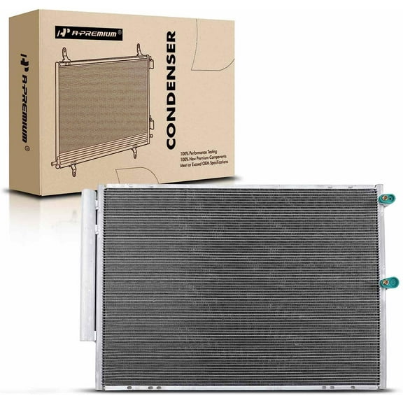 A-Premium Air Conditioning A/C Condenser Compatible with Lexus RX330 2004-2006 3.3L, Replace# 8846048040, 8846048041